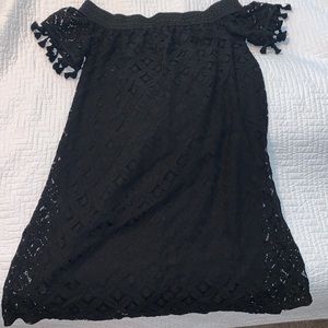 Black Lace Mini Dress